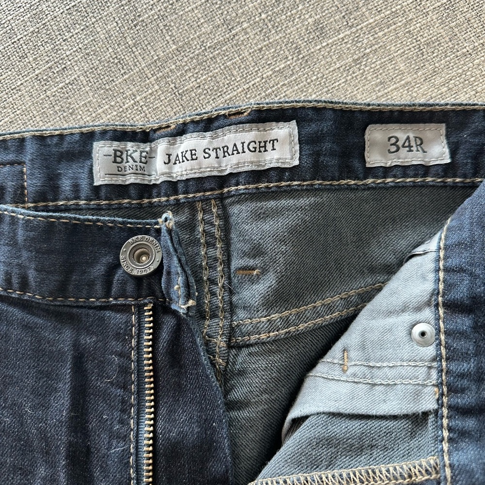 BKE Jake Dark Blue Jeans